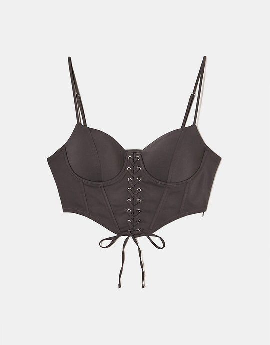 Cropped Korsett-Top | TALLY WEiJL