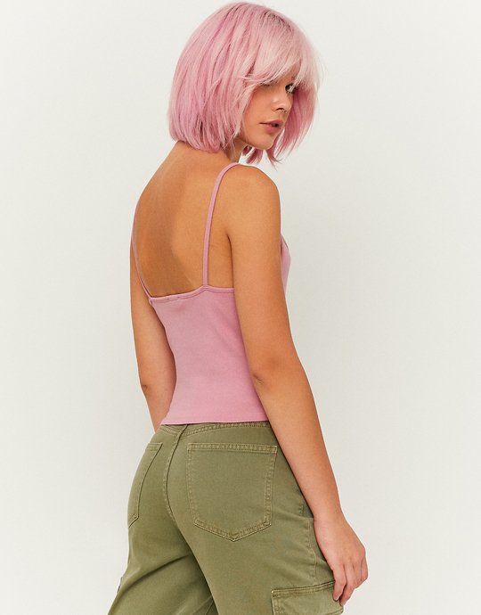 Top Court à Découpe Rose | TALLY WEiJL