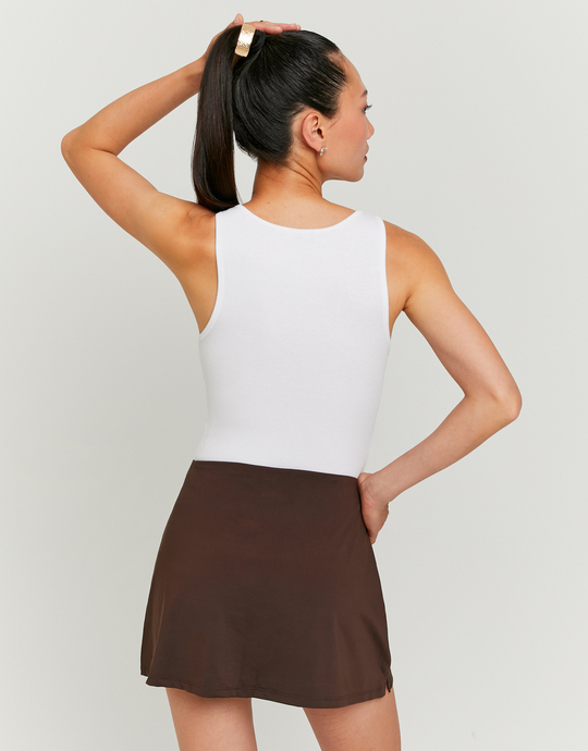White Basic Cotton Tank Top | TALLY WEiJL