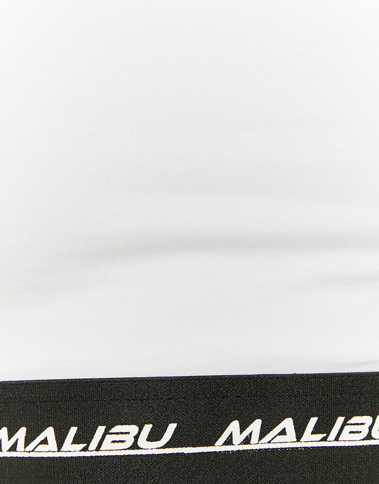 Weißes Bedrucktes Bralet | TALLY WEiJL