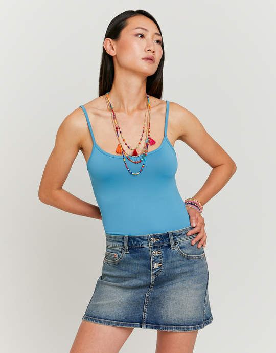 Tank Top Basic Μπλε | TALLY WEiJL