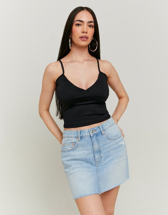 Débardeur Noir Basique | TALLY WEiJL