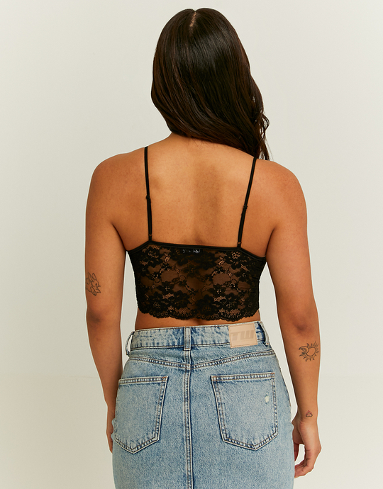 Schwarzes Lace Bralet | TALLY WEiJL