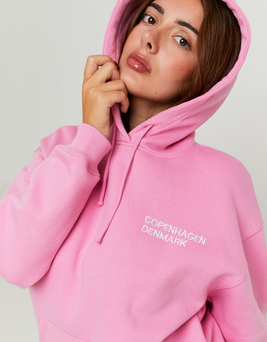 Felpa Oversize Rosa con Stampa | TALLY WEiJL
