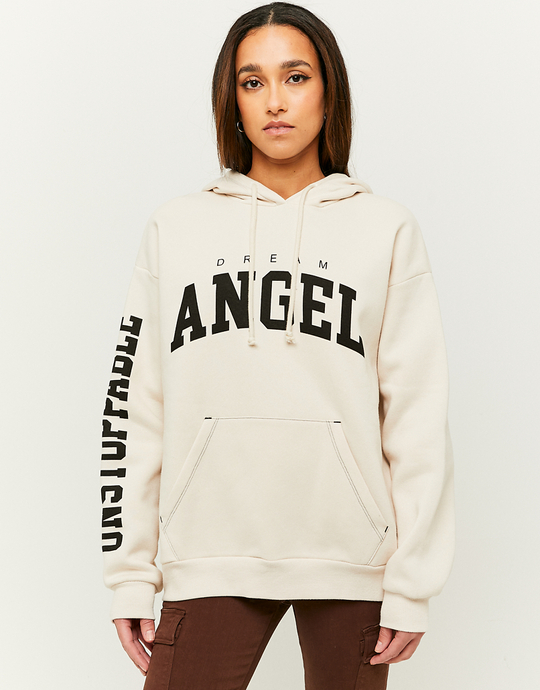 Weiße bedruckte Hoodie | TALLY WEiJL