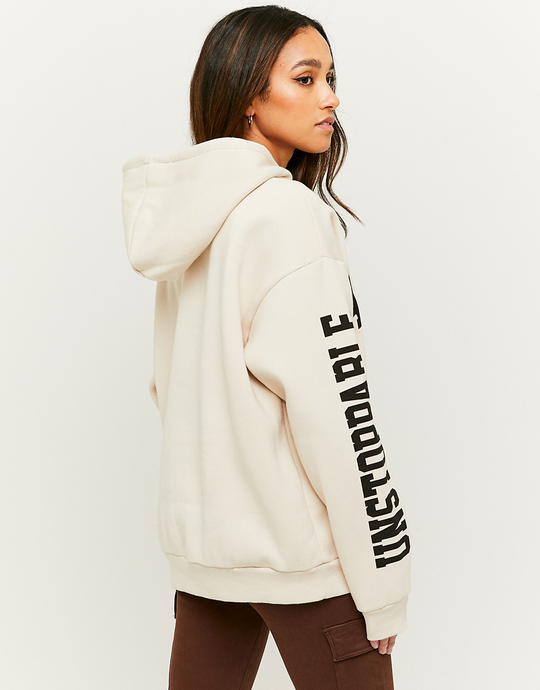 Weiße bedruckte Hoodie | TALLY WEiJL