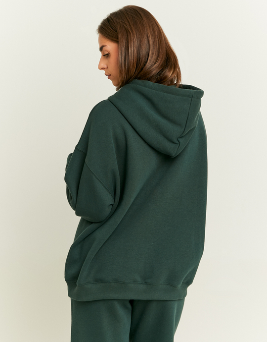 Green Oversize Sweatshirt | TALLY WEiJL