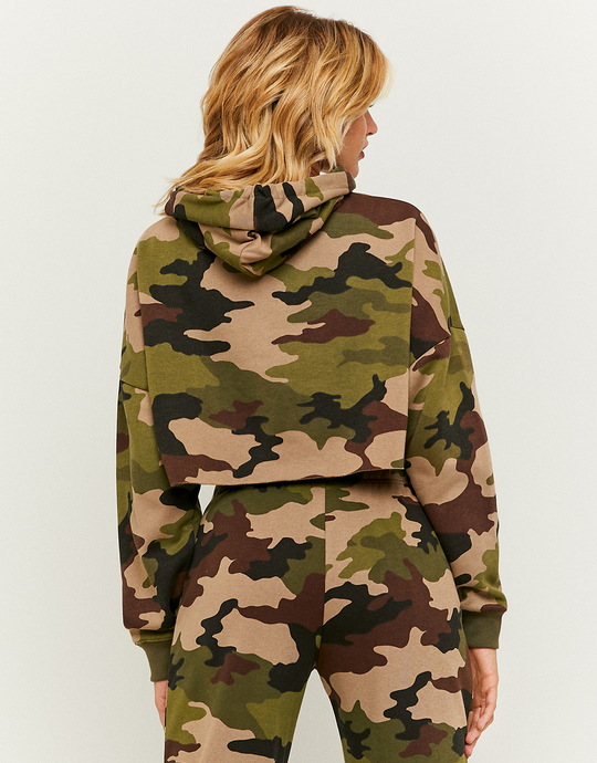 Felpa con Cappuccio Camouflage | TALLY WEiJL