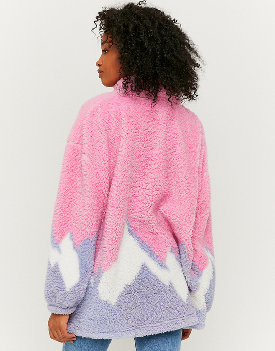 Sweat Oversize en Fausse Fourrure | TALLY WEiJL