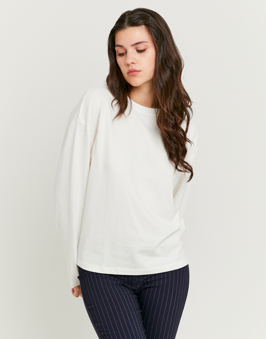 Weisses Basic T-Shirt | TALLY WEiJL