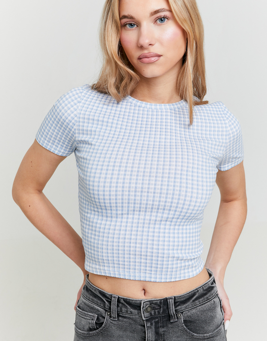 Maglietta Basica a Quadretti Vichy | TALLY WEiJL