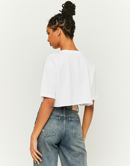 Bedrucktes T-Shirt mit Tally Weijl logo | TALLY WEiJL