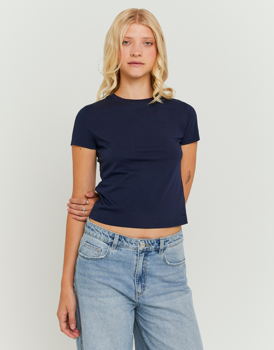 Basic Blue T-Shirt | TALLY WEiJL