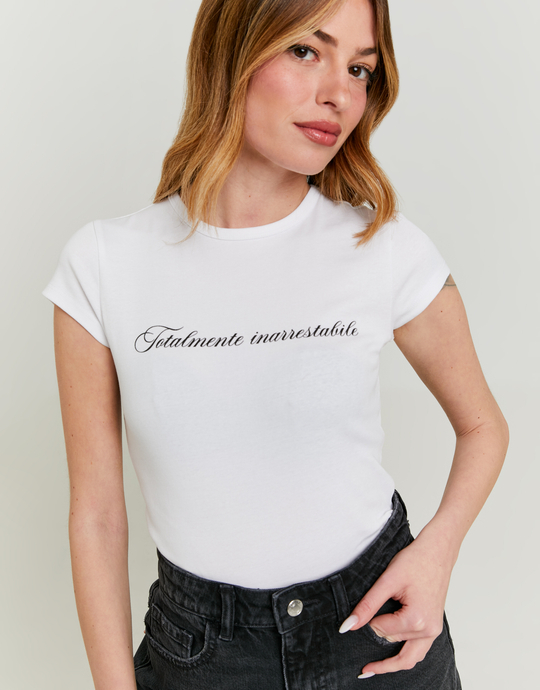Maglietta Bianca con Stampa | TALLY WEiJL