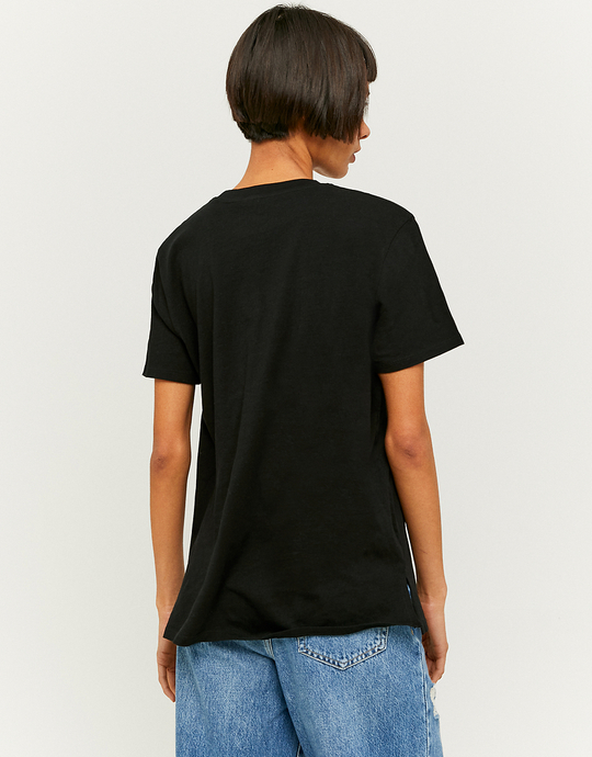 Black Basic T-shirt | TALLY WEiJL