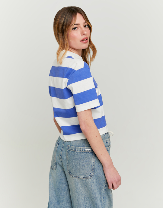 Striped Polo T-shirt | TALLY WEiJL
