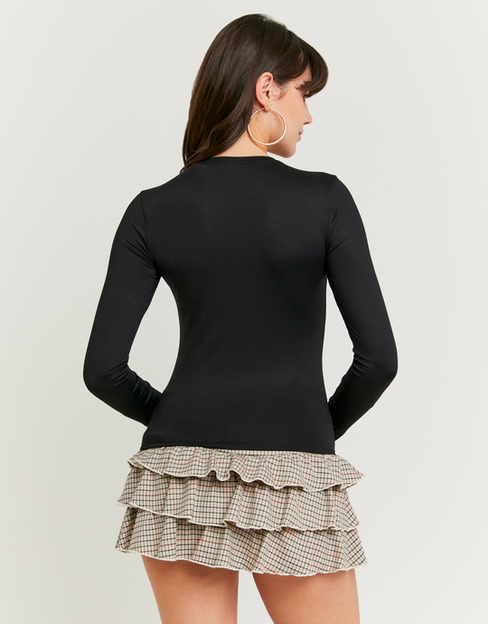 Black Basic T-shirt | TALLY WEiJL