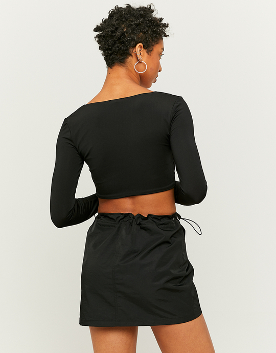 Schwarzes Party Top | TALLY WEiJL