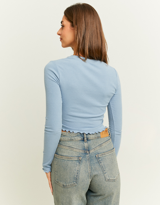 T-shirt basique à manches longues | TALLY WEiJL