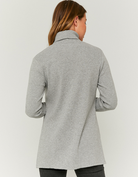 Grauer Basic Pullover | TALLY WEiJL