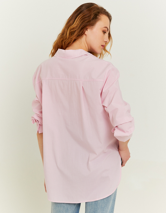 Camicia Rosa a Righe Bianche | TALLY WEiJL