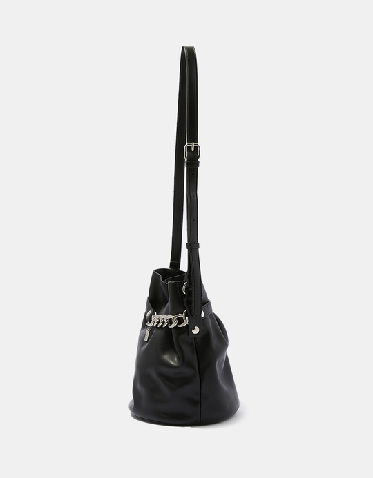 TALLY WEiJL, Black Bag With Metallic Chain for Women