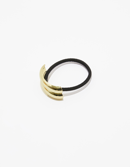 TALLY WEiJL, Hair Tie with Gold Cuff for Women