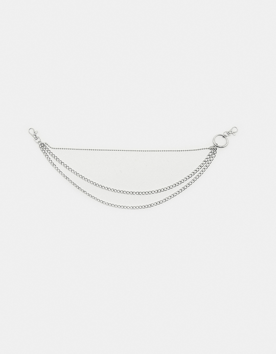 TALLY WEiJL, Silver Chain Belt for Women