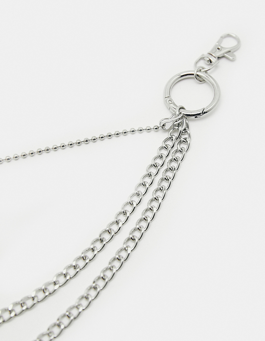 TALLY WEiJL, Silver Chain Belt for Women