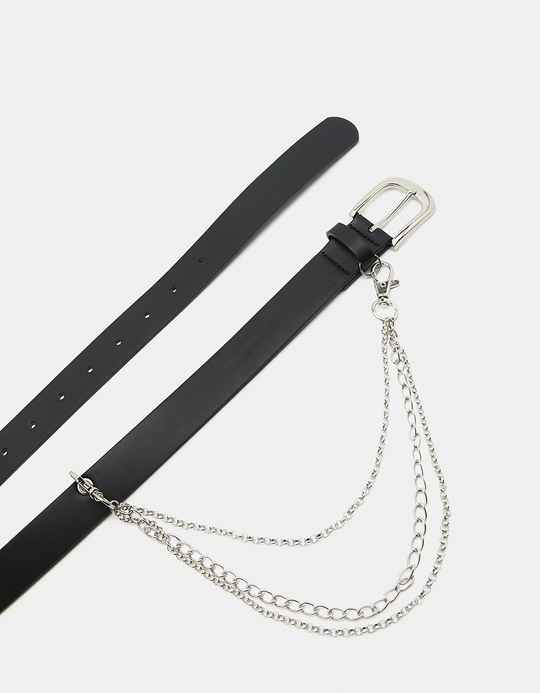 TALLY WEiJL, Belt with Chain Detail for Women