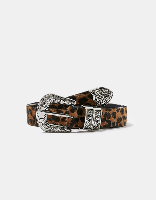 TALLY WEiJL, Leo Print Belt for Women