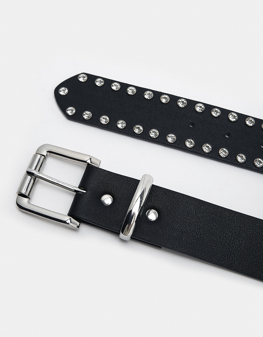 TALLY WEiJL, Ceinture Cloutée Noire for Women