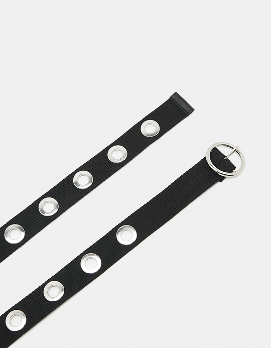 TALLY WEiJL, Ceinture à œillets Noire for Women