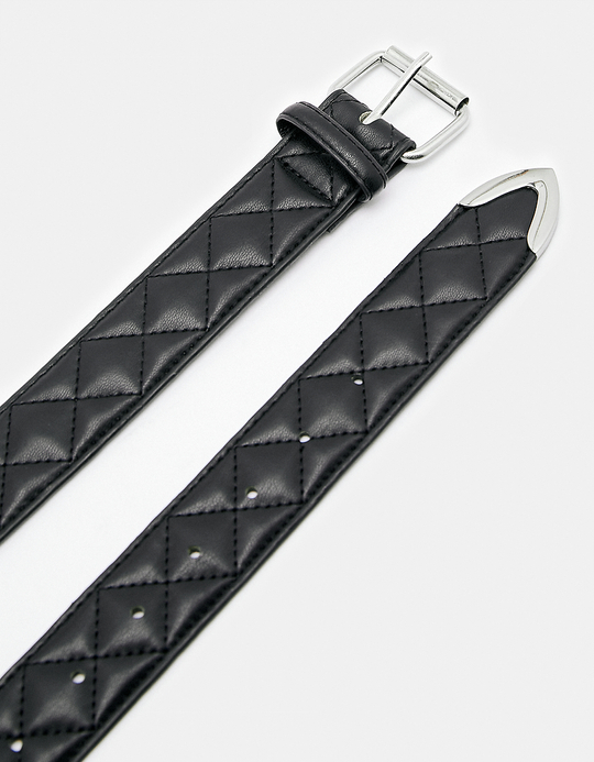 TALLY WEiJL, Ceinture Matelassée Noire for Women