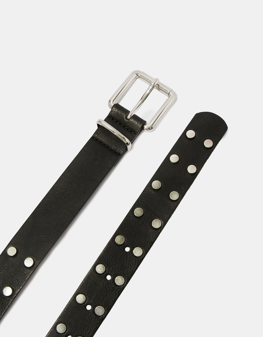 TALLY WEiJL, Black Eyelets Belt for Women