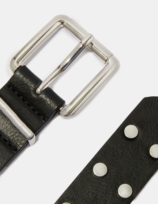 TALLY WEiJL, Black Eyelets Belt for Women
