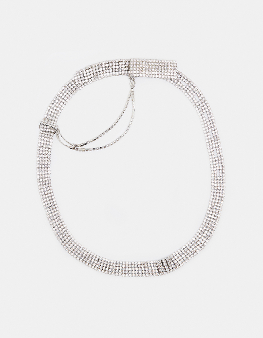 TALLY WEiJL, Ceinture en Strass avec Chaîne for Women