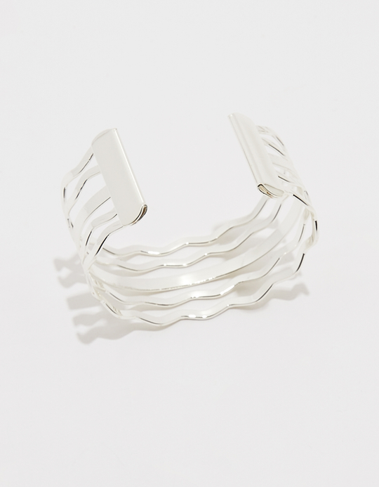 TALLY WEiJL, Silver Cuff Bracelet for Women