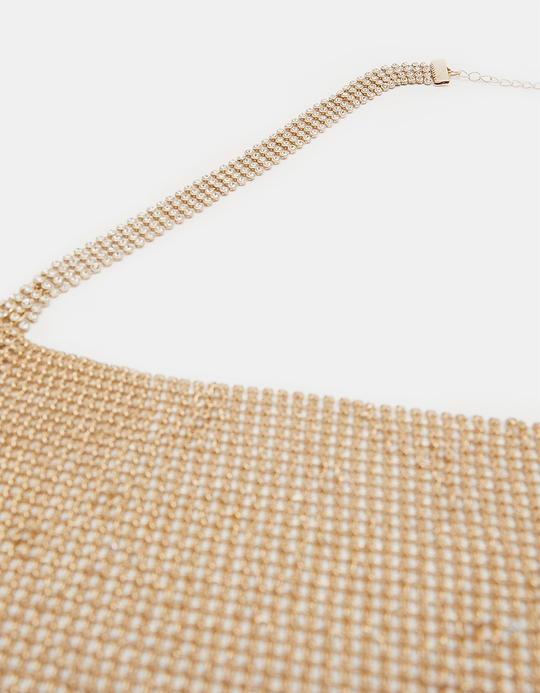TALLY WEiJL, Crop Top aus Strass for Women