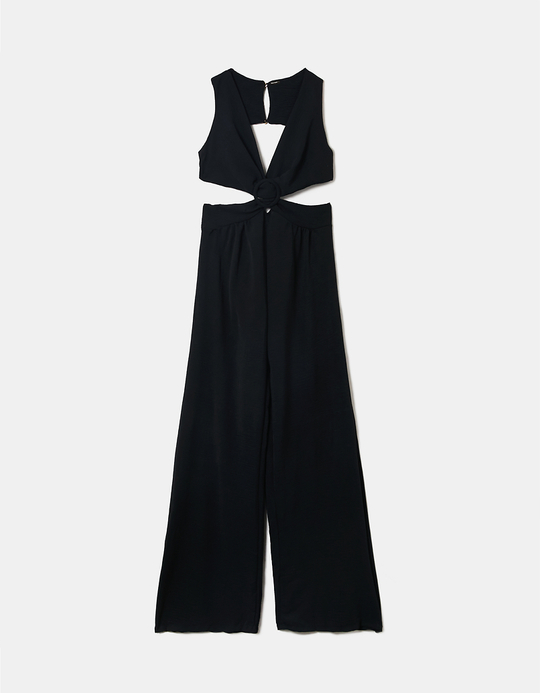 TALLY WEiJL, Schwarzer Jumpsuit mit Cut Out  for Women