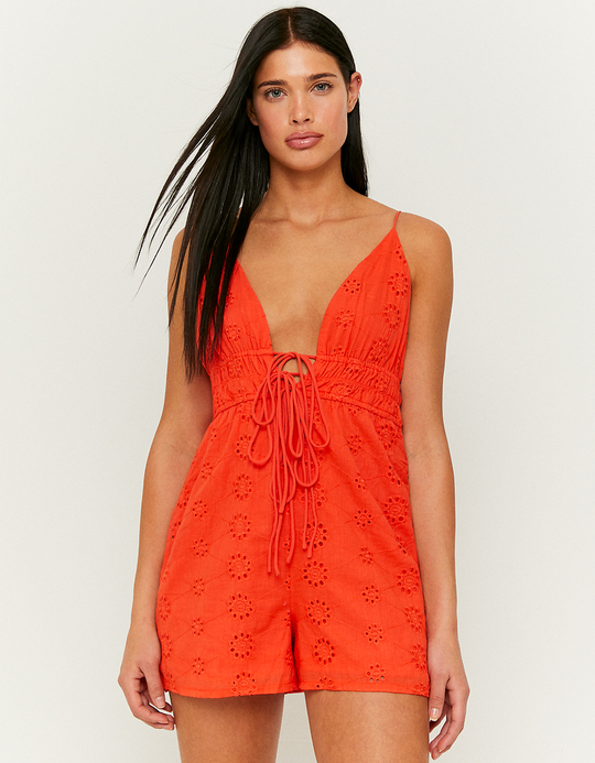 TALLY WEiJL, Broderie anglaise Playsuit for Women