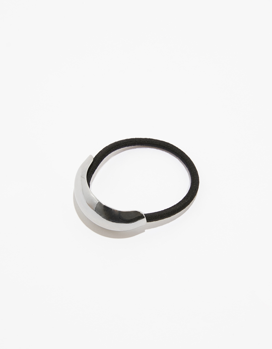 TALLY WEiJL, Set of 2 Hair Ties with Silver Cuff for Women
