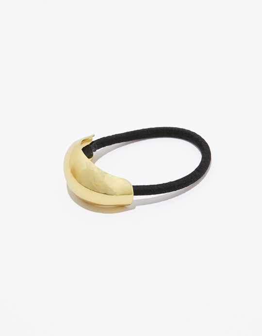 TALLY WEiJL, Set of 2 Hair Ties with Golden Cuff for Women