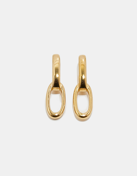 TALLY WEiJL, Kurze Ohrringe mit goldener Kette for Women