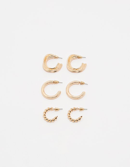 TALLY WEiJL, Set of 3 Earrings for Women