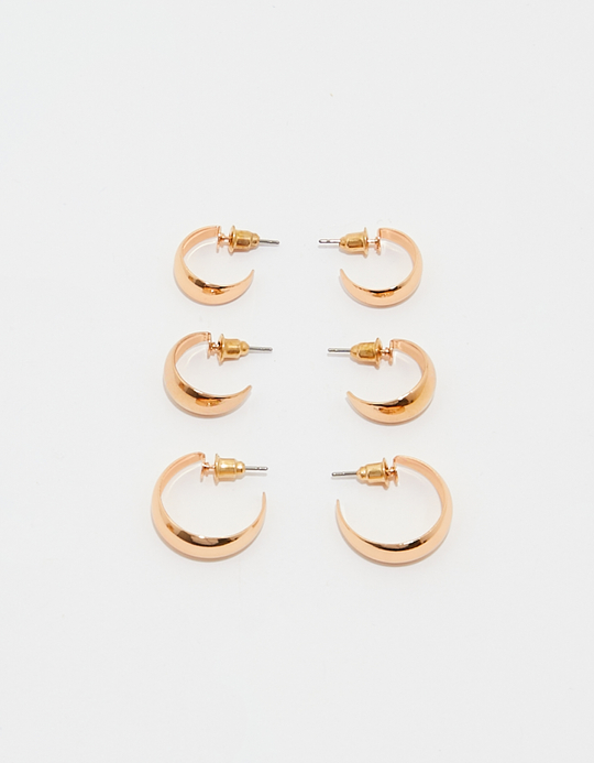 TALLY WEiJL, Set di Orecchini a Cerchio Dorati for Women
