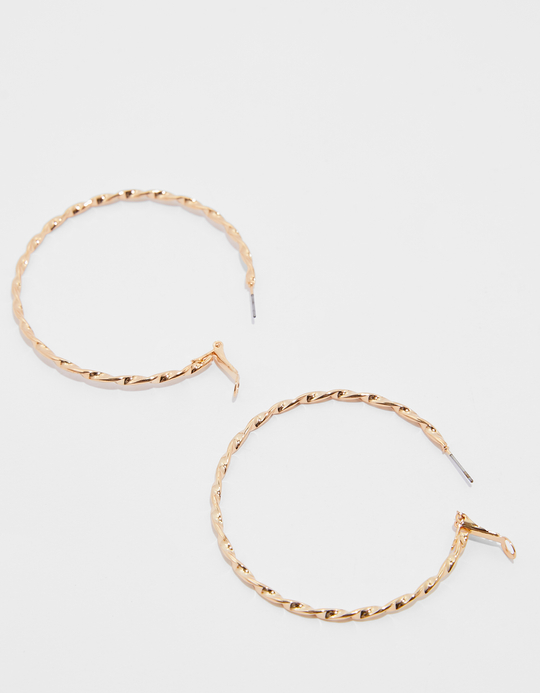 TALLY WEiJL, Golden Hoops Earrings for Women