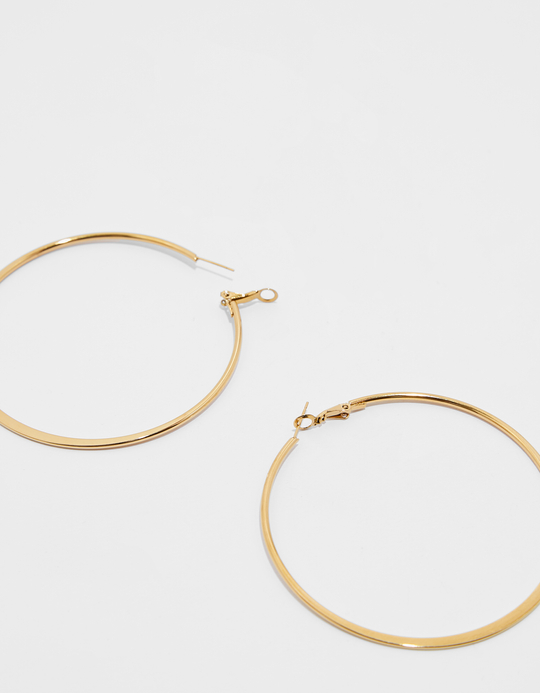 TALLY WEiJL, Orecchini a cerchio grandi dorati for Women