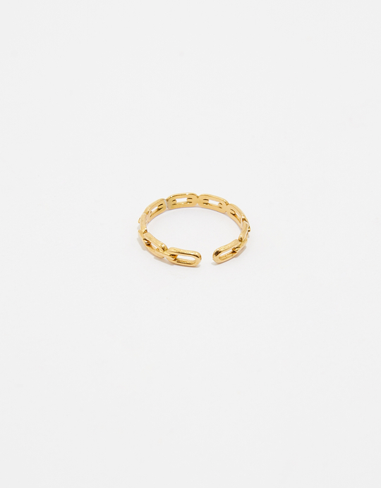 TALLY WEiJL, Golden Chain Ring for Women