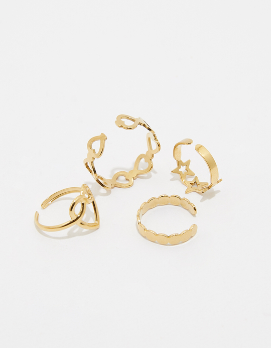 TALLY WEiJL, Set 4 anelli per dita dei piedi for Women